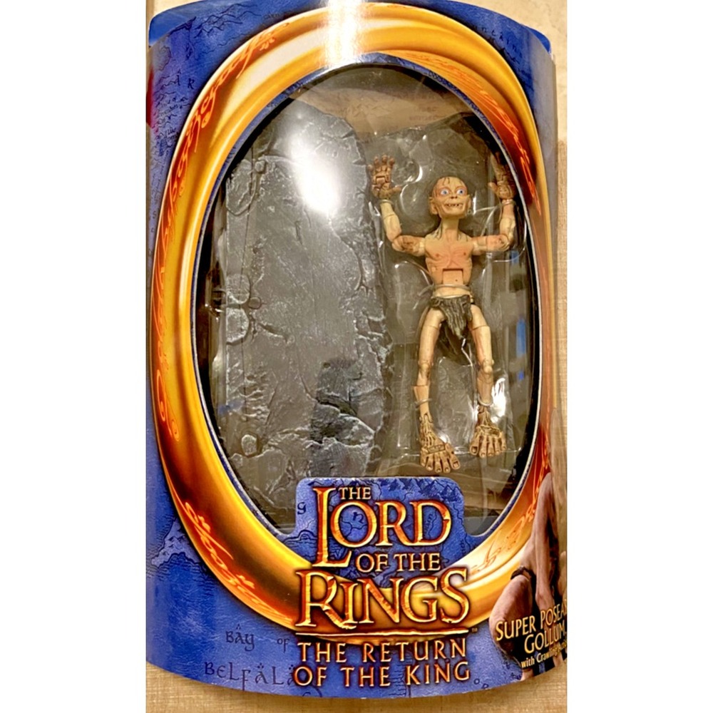 GOLLUM The Lord of The Rings The Return Of‎ The King Super Poseable Figure